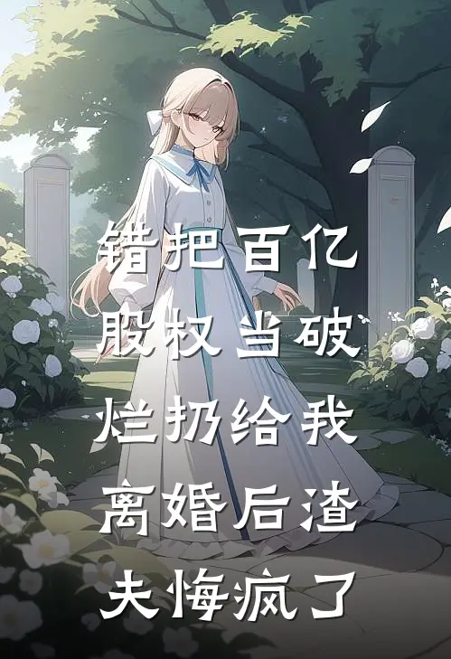 错把百亿股权当破烂扔给我，离婚后渣夫悔疯了