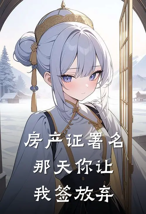 房产证署名那天你让我签放弃