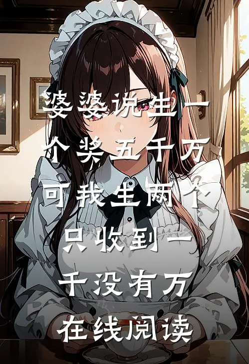 婆婆说生一个奖五千万，可我生两个只收到一千没有万在线阅读