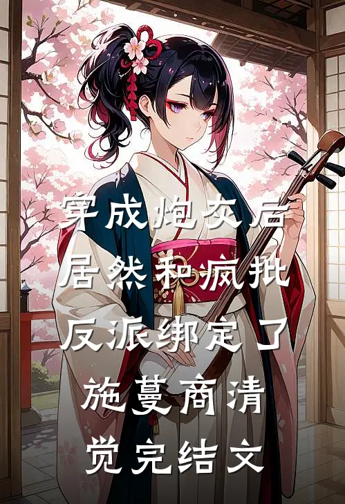 穿成炮灰后，居然和疯批反派绑定了施蔓商清觉完结文