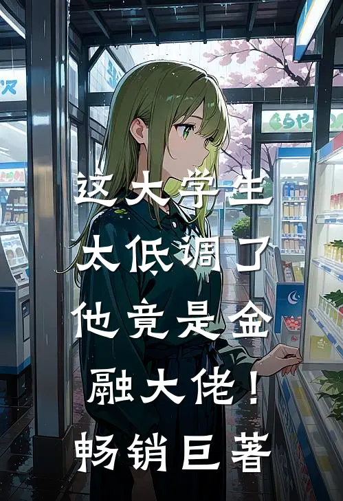 这大学生太低调了，他竟是金融大佬！畅销巨著