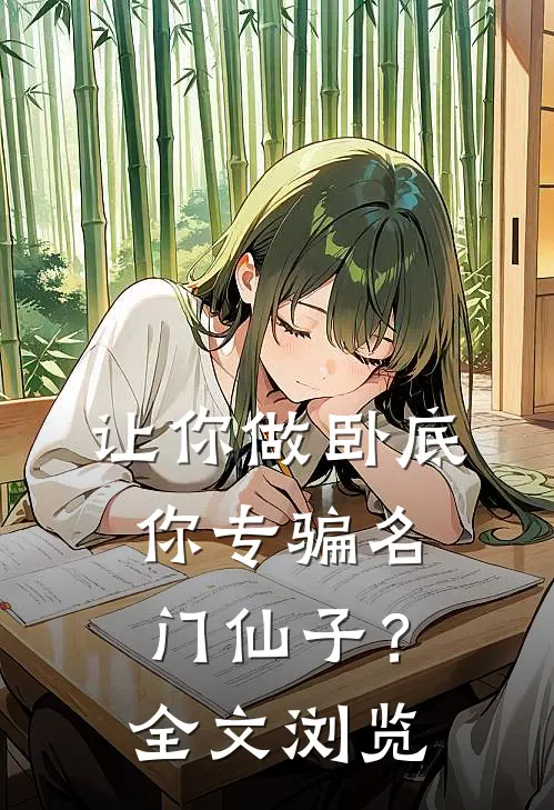 让你做卧底，你专骗名门仙子？全文浏览